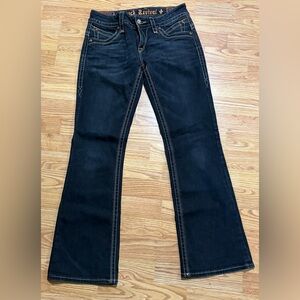 Rock Revival Women's Dark Blue Bootcut Jeans